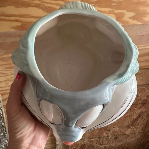 Vintage Bugs Bunny NY Statue Of Liberty Cookie Jar Looney Tunes 14 1996 - Picture 2 of 3